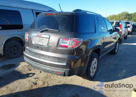 2013 GMC Acadia Sle-2 из США, поврежденный, VIN 1GKKRPKDXDJ152217
